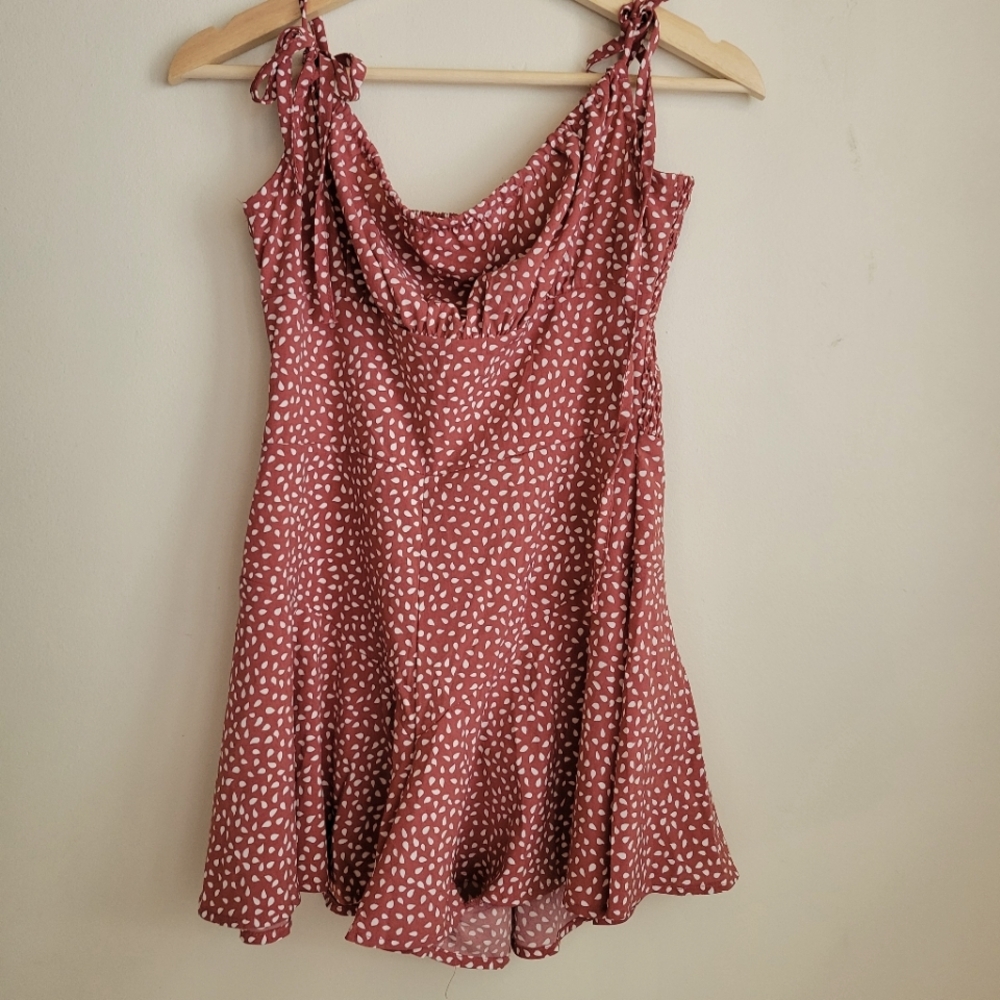 NEW Romper with Tie Straps